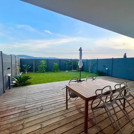 A Casetta Spacieux T2 50m2 Neuf Terrasse & Jardin Privatif A 3min Des Belles Plages